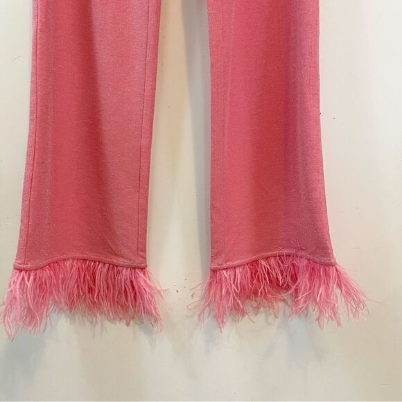 Saylor Feather Top & Pants Set in Size M - Picture 9 of 11
